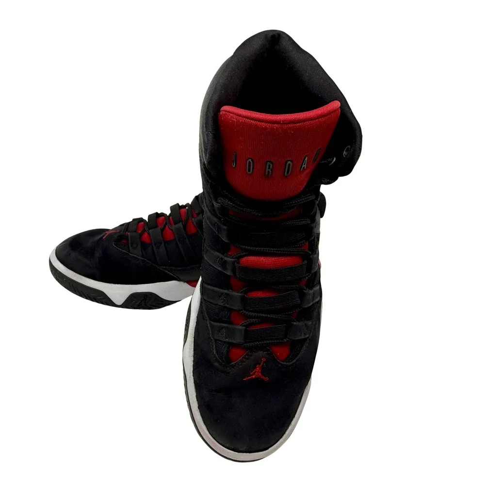 Nike Air Jordan Max Aura Bred AQ9084-061 Black Red White Men's Size 10 Shoes